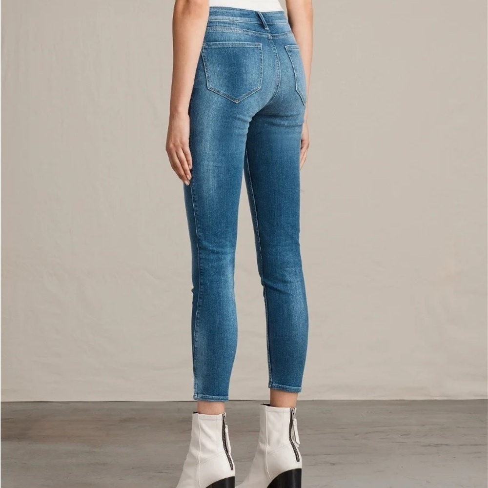 AllSaints Mast Twisted Jeans